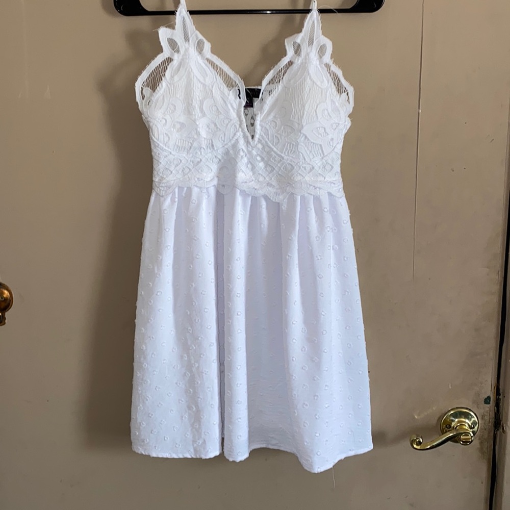 White dress